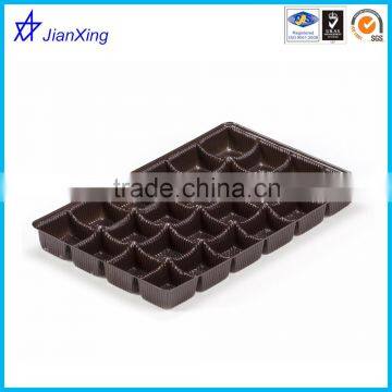 Chocolate plastic trays packaging