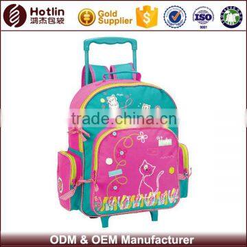 Kids School Detachable Trolley Bag With Wheels