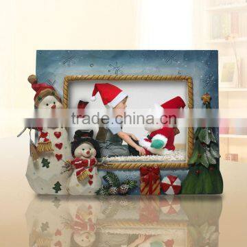 Beautiful decorative resin Christmas photo frame