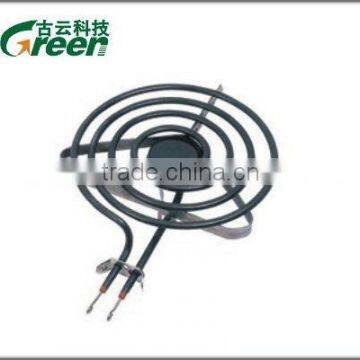 Coil tube heating element