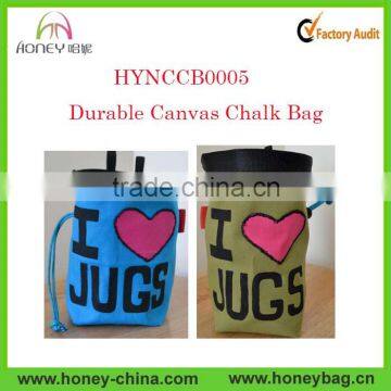 2016 Top Quality Chalk Bag New Style Custom Pattern climbing Chalk Bag