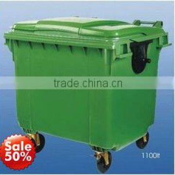 1100L rubbish/trash bin with wheel