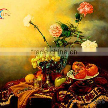 beautiful painting printed embossed wall painting