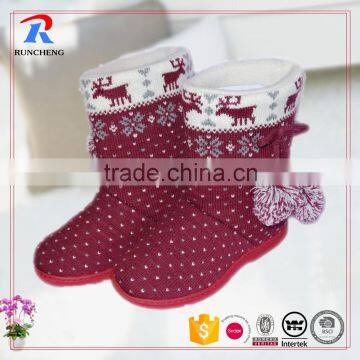 2015 new design fluffy slippers