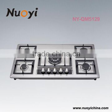 New design best quality built-in gas hobs stove covers with sabaf burner