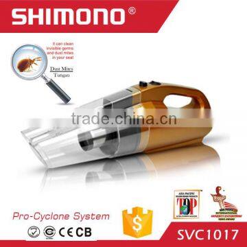 shimono 4000MA high power rechargeable vacuum cleaner