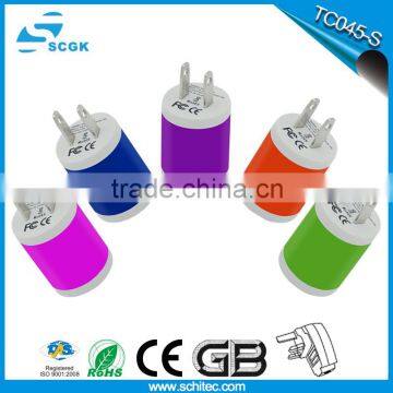 Multi port usb mini wall charger 5v 3a popular wholesale on markets