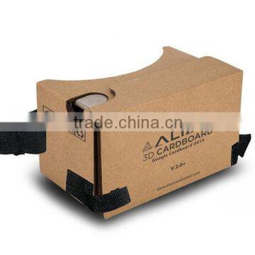3D VR Glasses Google Cardboard 2.0 Paper 3D Product for 5" Smartphone photo-2