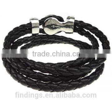 CJ2052 Bali Clicks Original Leather Bracelet,leather cord bracelet