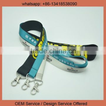 Custom design safety hook lanyards Usb drive lanyards