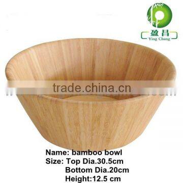 Luxury round bambu bowl