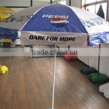 promotional pvc vinyl parasol beach umbrella