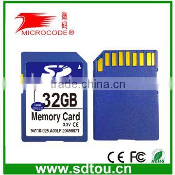 2015 Hot sell New CID camera sd card 32gb memory card