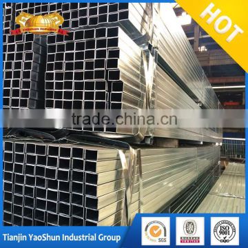 Gi square and rectangular steel pipe for construction and structure