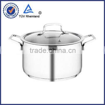 304/202s/s cookware bevel/ straight bottom 5 pcs/set