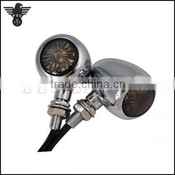 Aftermarket Motorcycle LED Indicator Chrome Turn Light for Suzuki