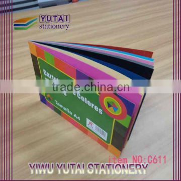 Professional paper color plus hardcover opp packing