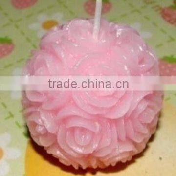 Rose Beeswax Candle