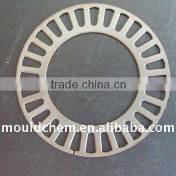 stator and rotor laminated cores for rotator motor