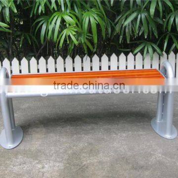 Backless wooden bench hardwood bench outdoor