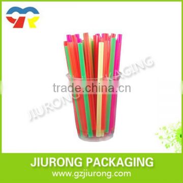 Soft plastic drinking straw/long drinking straw/custom drinking straw