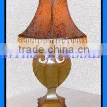 Hot Sale Modern Polyresin Base And Fabric Table Lamp for Home Decorative photo-6