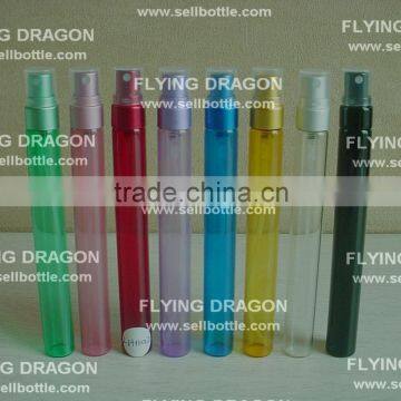 (Factory direct sales)-glass bottle with plastic cap and screw aluminium sprayer used for Parfum