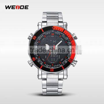 WEIDE Brand Quartz Watch, Smart Watch 2016, Japan Movt Quartz Watch Stainless Steel Back