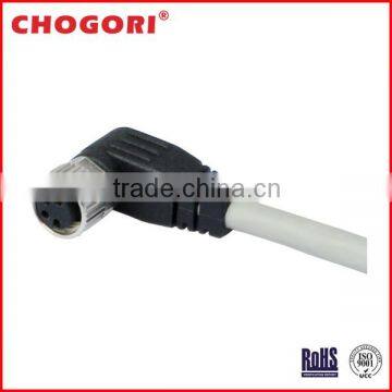 M8 90 Degree Waterproof Connector