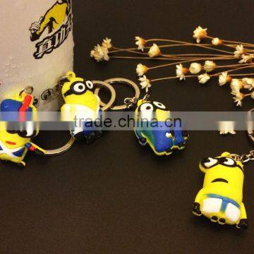 Minions Silicone Key Chain/creative Minons Silicone Key Chain photo-2