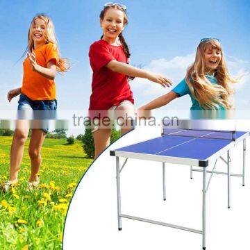 mdf pingpong table with metal legs