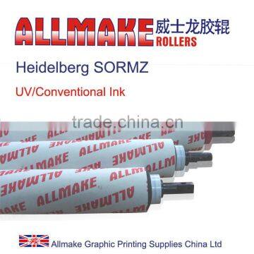 heidelberg SORMZ ink rollers and dampening rollers