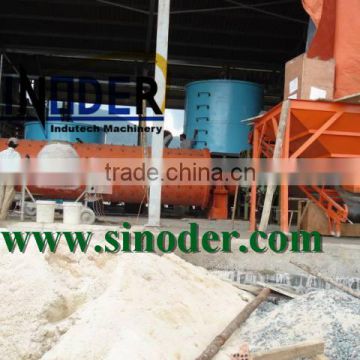 Supply Autoclaved Aerated Concrete autoclaved block machinery with capacity 30000-350000m3/year -- Sinoder Brand