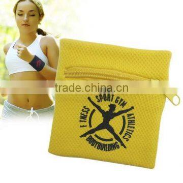 Sports Zipper Wristband