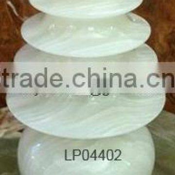 White Onyx Christmas Shape Lamp