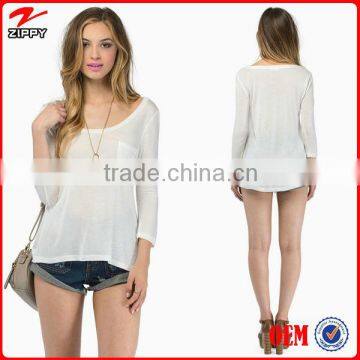 2015 Women t-shirt wholesale custom t-shirt for woman wear apparel online shopping china