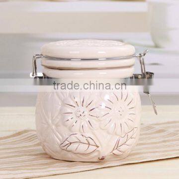 customize airtight ceramic ceramic storage jar