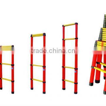 Super light fiberglass telescopic ladder