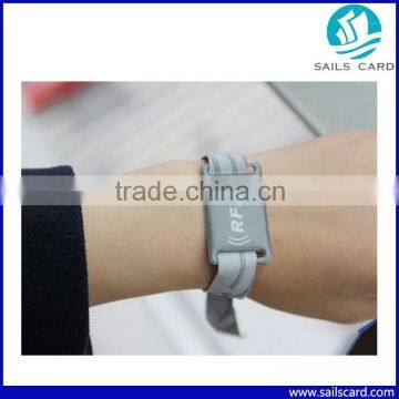 Fashion design 125khz RFID bracelets with Nylon material