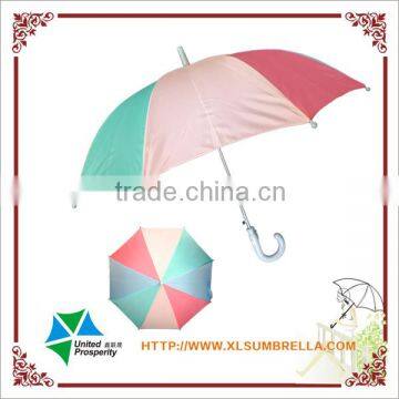 rainbow color automatic kids umbrella