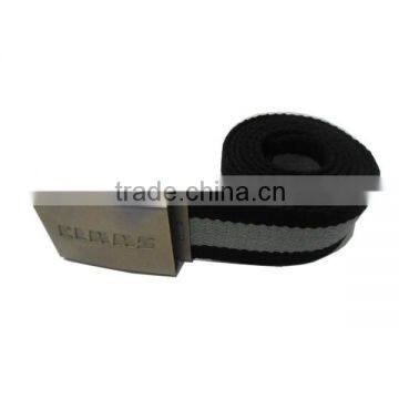Fashion design alloy buckle lashing webbing belt
