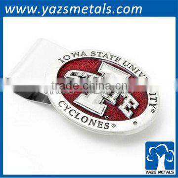Pewter Iowa State Cyclones Money Clip