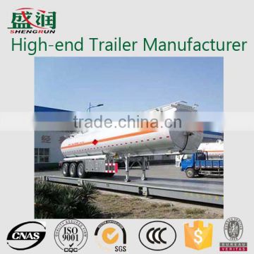 41.7CBM Aluminum fule tank semi trailer