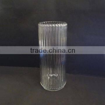 Custo Made Large Candle Holder Glass Tall photo-3