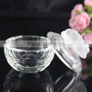 Flower Decorative Small Crystal Jewelry Box COM018