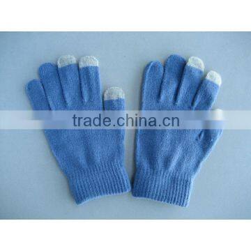 10G Acrylic 3 Fingers Touch Screen Glove