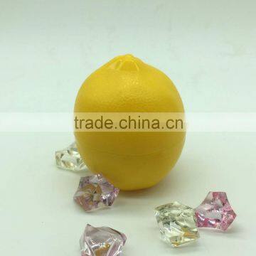 Personal care fruit shape 30ml plastic jars for skin care cream