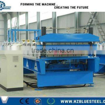 Sheet Metal Roofing Making Machine / Double Layer Roof Panel Roll Forming Machine Prices