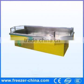 Portable Frozen food/Seafood/Meat Display Ice Table for Supermarket