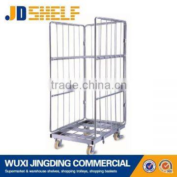 collapsible metal wire mesh container